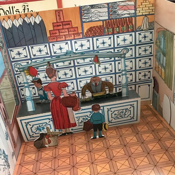 The Doll's House A Reproduction of the Antique Pop-up Book Lothar Meggendorfer - Picture 4 of 11